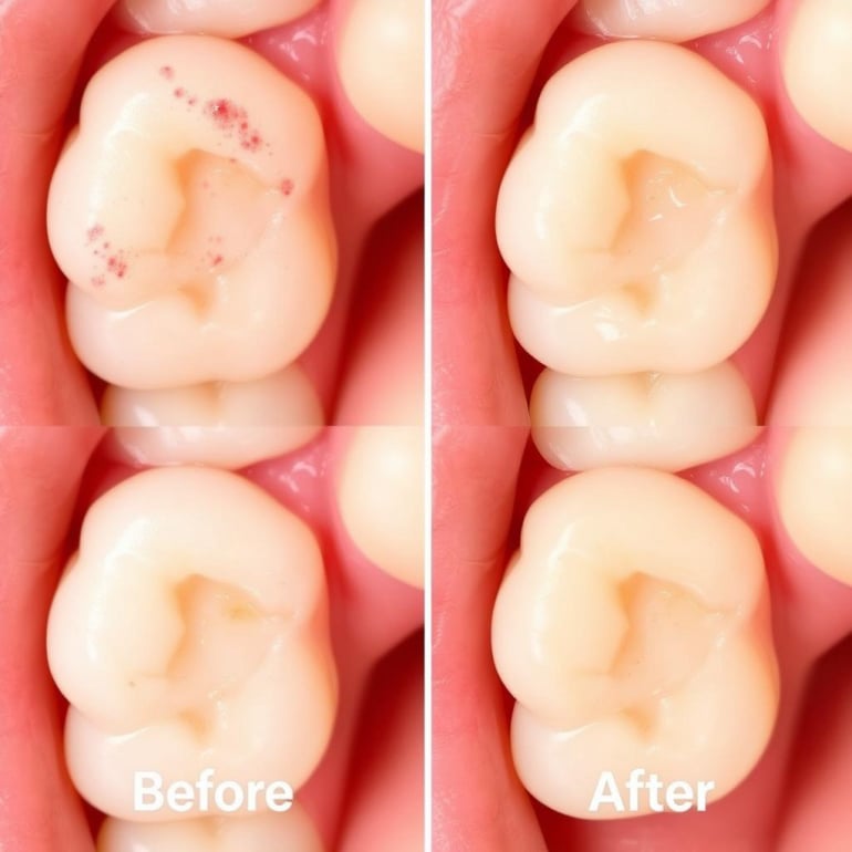 Reduces Plaque Buildup