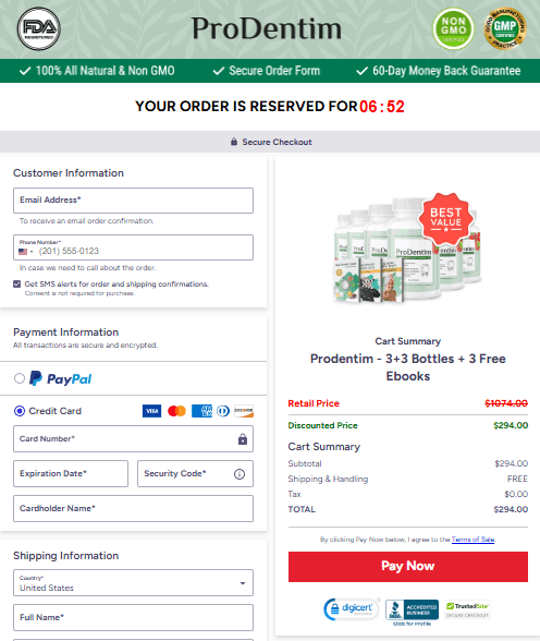 ProDentim-Secure-Checkout